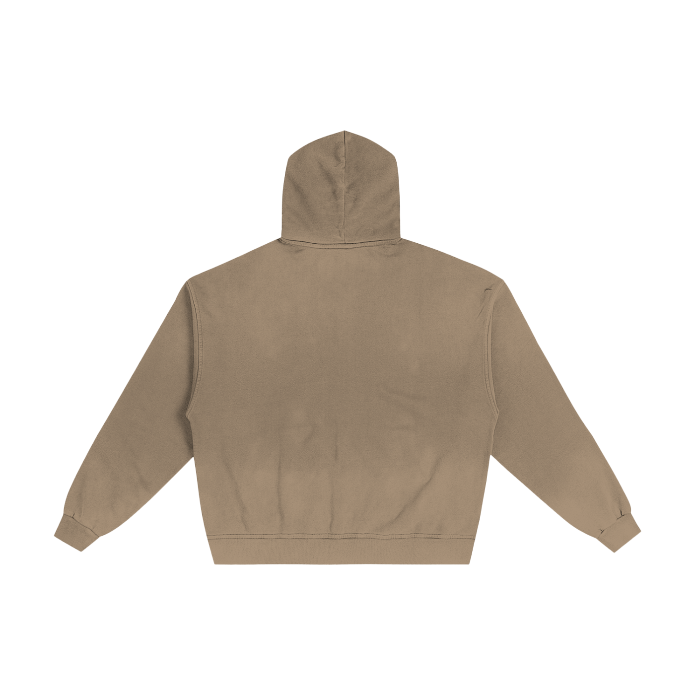 Hand-Frayed Sunfade Zip Hoodie