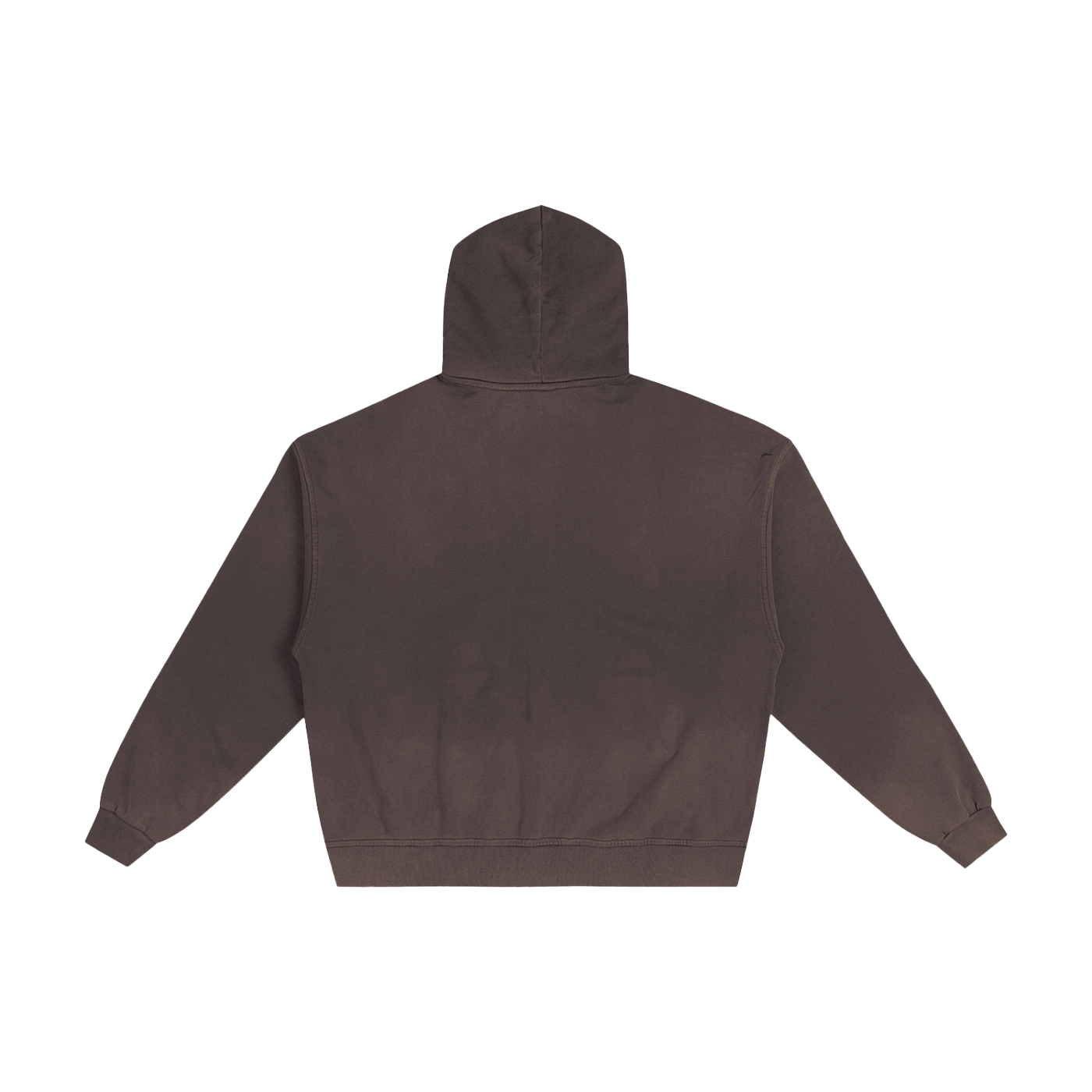 Hand-Frayed Sunfade Zip Hoodie